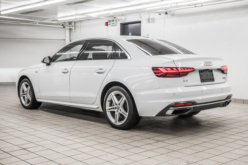 2020  A4 Sedan PROGRESSIV ADVANCED DRIVER ASSIST in Laval, Quebec - 4 - w1024h768px