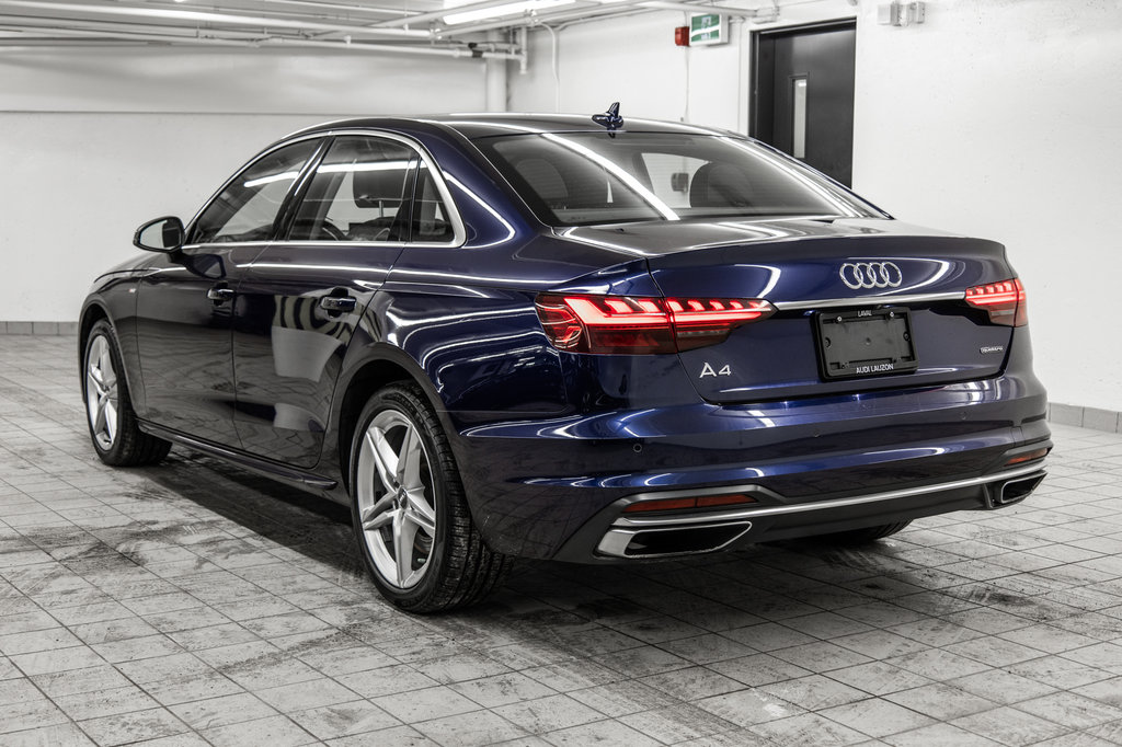 2020 Audi A4 Sedan PROGRESSIV ADV DRIVER ASSIST in Laval, Quebec - 4 - w1024h768px