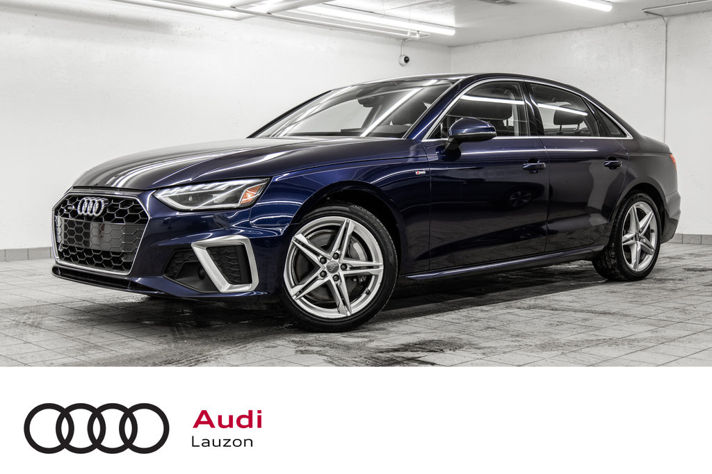 2020 Audi A4 Sedan PROGRESSIV ADV DRIVER ASSIST in Laval, Quebec - 1 - w1024h768px