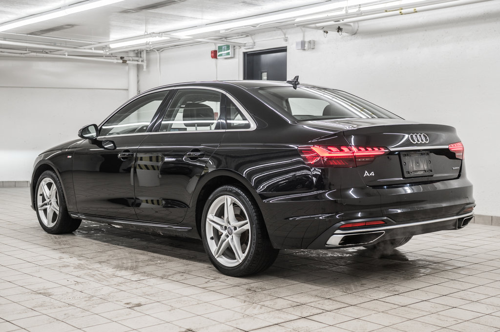 2020 Audi A4 Sedan PROGRESSIV QUATTRO ADVANCED DRIVER ASSIST in Laval, Quebec - 4 - w1024h768px