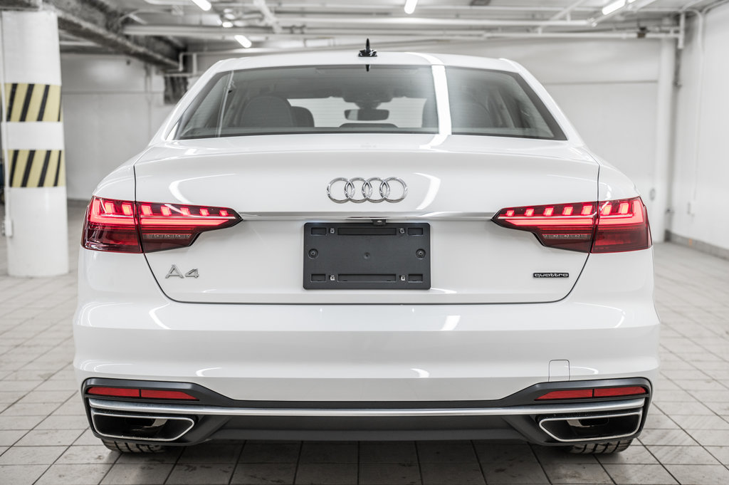 Audi A4 Sedan KOMFORT 40TFSI QUATTRO 2021 à Laval, Québec - 5 - w1024h768px