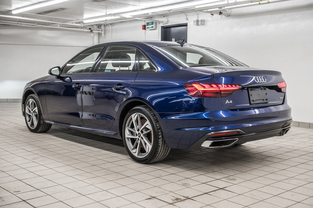 2022 Audi A4 Sedan 45TFSI KOMFORT VORSPRUNG EDITION in Laval, Quebec - 4 - w1024h768px