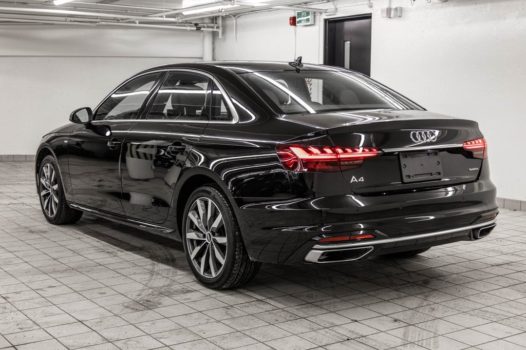 Audi A4 Sedan PROGRESSIV 45TFSI QUATTRO 2022 à Laval, Québec - 4 - w1024h768px