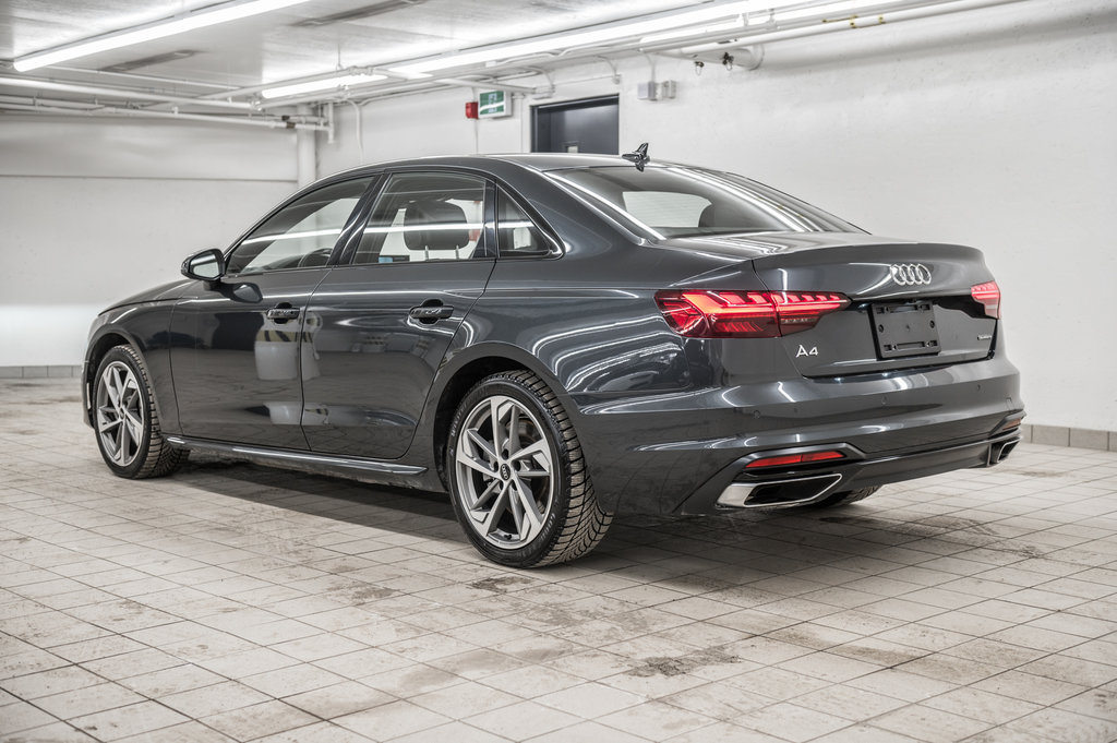 Audi A4 Sedan 45TFSI KOMFORT VORSPRUNG EDITION 2023 à Laval, Québec - 4 - w1024h768px