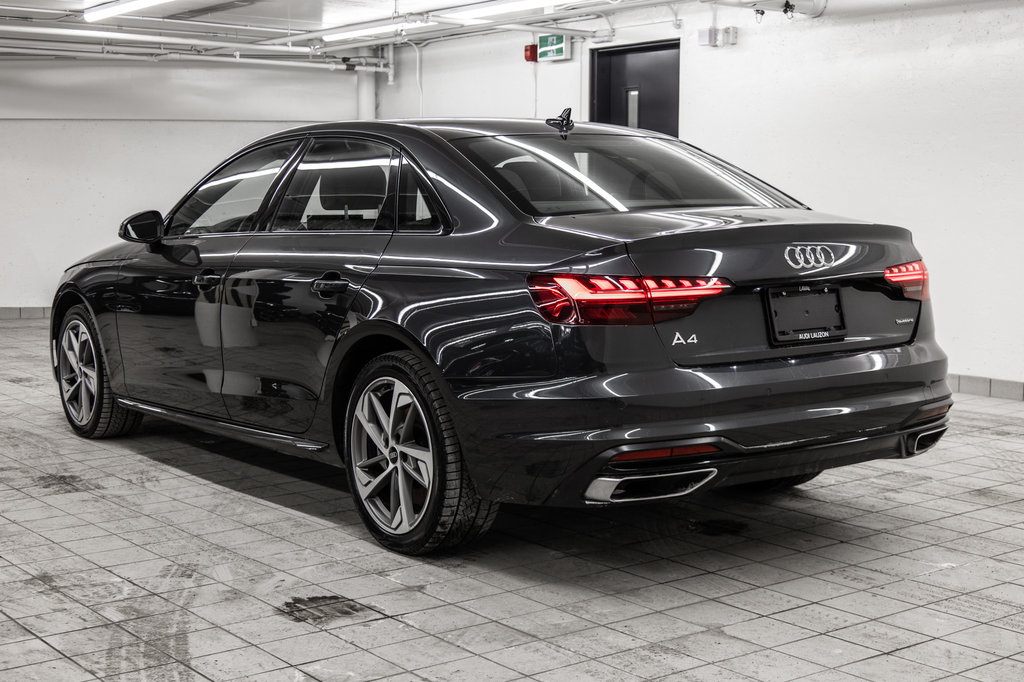 2023 Audi A4 Sedan KOMFORT 45TFSI EDITION VORSPRUNG in Laval, Quebec - 4 - w1024h768px