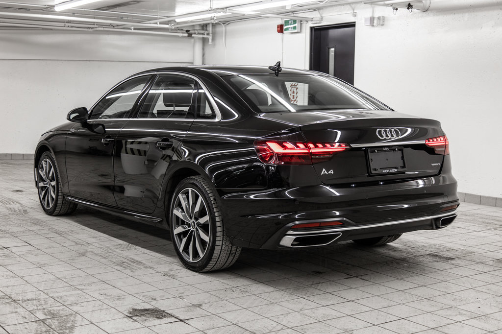 2023 Audi A4 Sedan KOMFORT QUATTRO 45TFSI in Laval, Quebec - 4 - w1024h768px