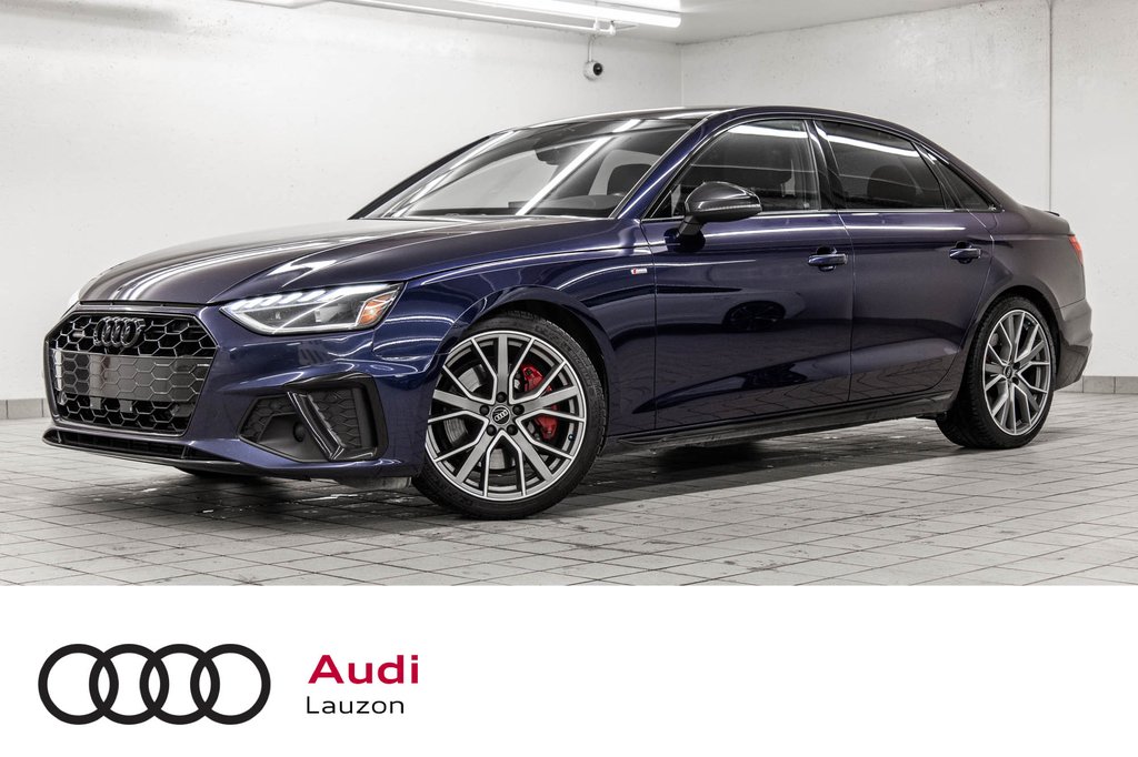 2023 Audi A4 Sedan PROGRESSIV S-LINE BLACK PKG in Laval, Quebec - 1 - w1024h768px
