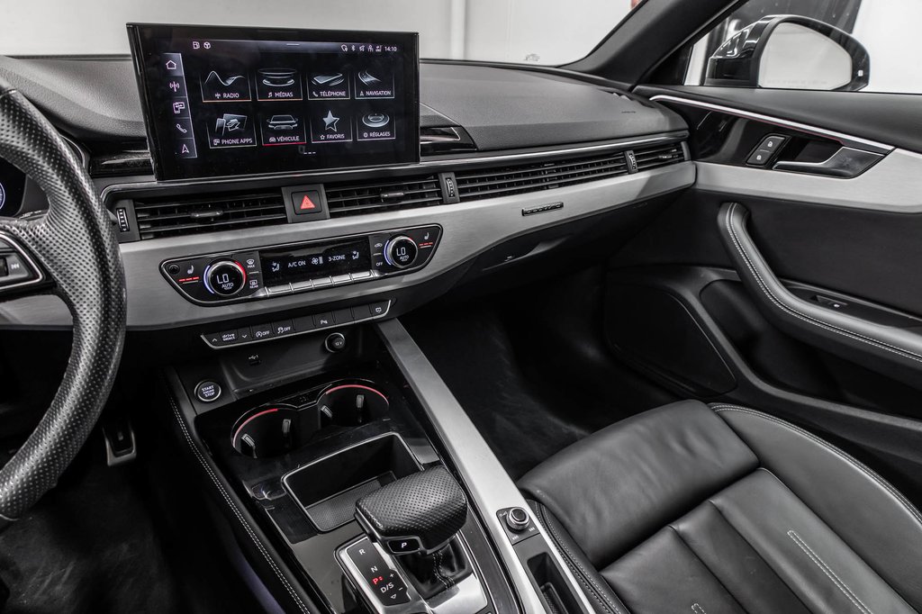 2023 Audi A4 Sedan PROGRESSIV S-LINE BLACK PKG in Laval, Quebec - 24 - w1024h768px