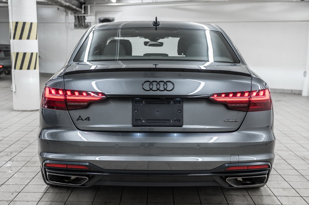 Audi A4 Sedan PROGRESSIV, S-LINE COMPETITION PACKAGE 2023 à Laval, Québec - 5 - w1024h768px
