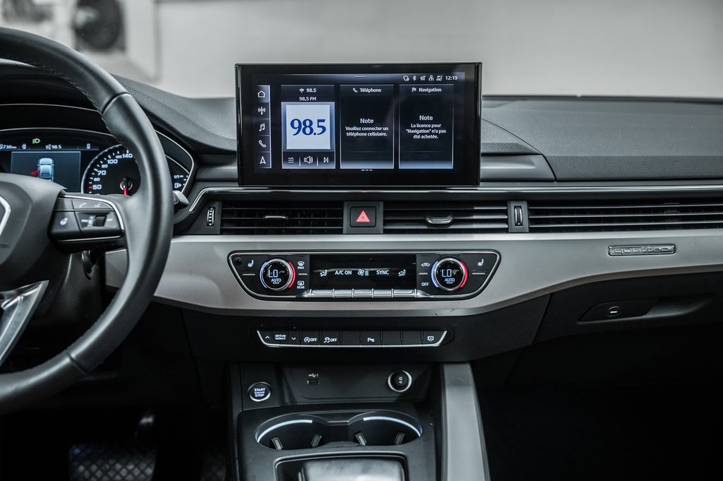 Audi A4 Sedan KOMFORT QUATTRO 45 TFSI 2024 à Laval, Québec - 28 - w1024h768px