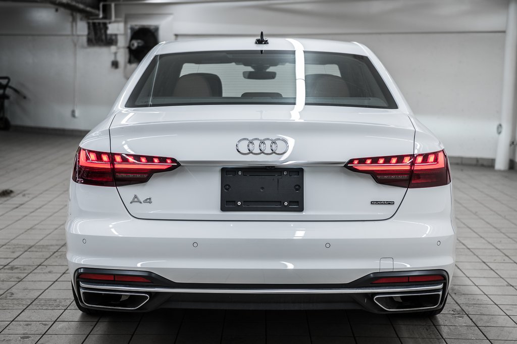 Audi A4 Sedan KOMFORT QUATTRO 45 TFSI 2024 à Laval, Québec - 5 - w1024h768px
