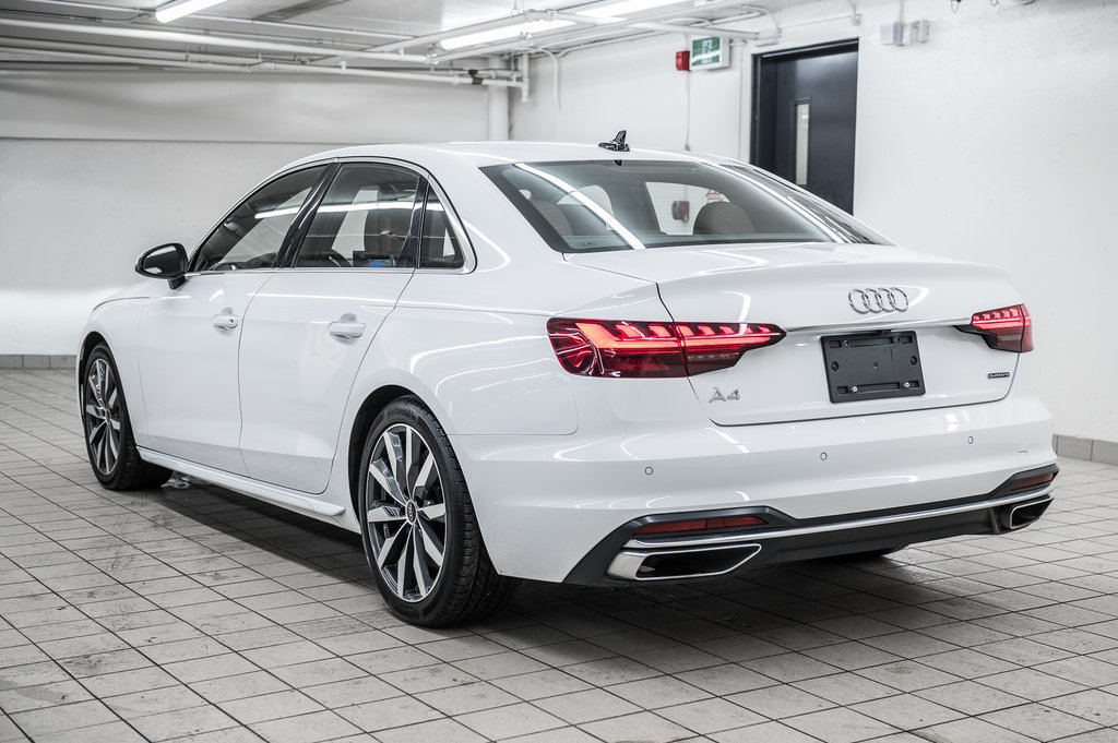 Audi A4 Sedan KOMFORT QUATTRO 45 TFSI 2024 à Laval, Québec - 4 - w1024h768px