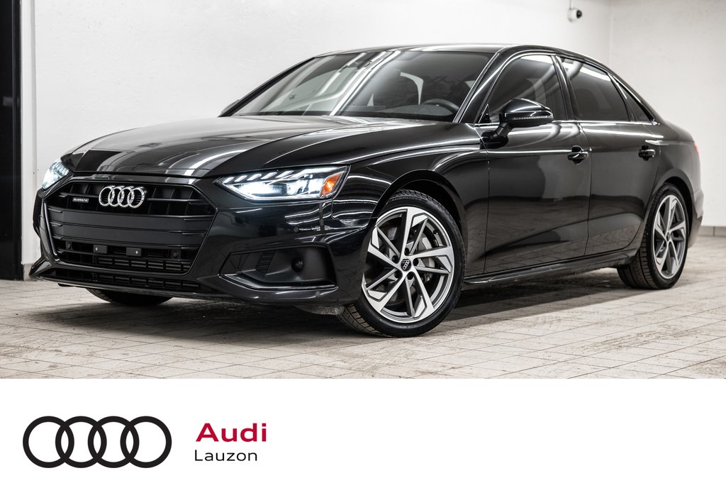 2024 Audi A4 Sedan KOMFORT VORSPRUNG EDITION in Laval, Quebec - 1 - w1024h768px