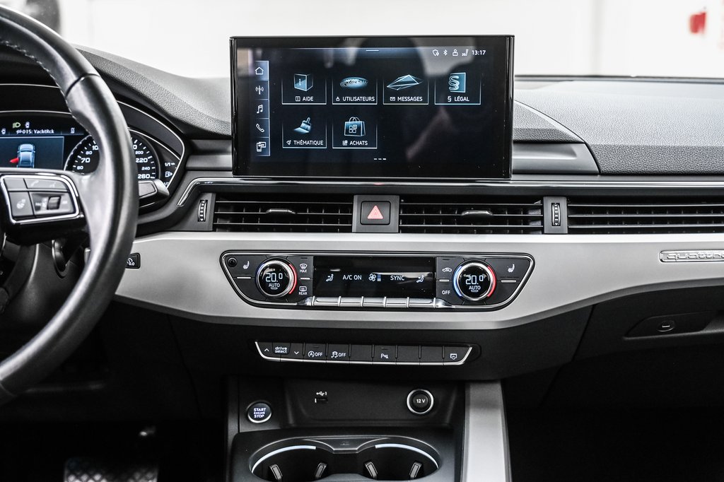 Audi A4 KOMFORT QUATTRO 45TFSI 2023 à Laval, Québec - 21 - w1024h768px