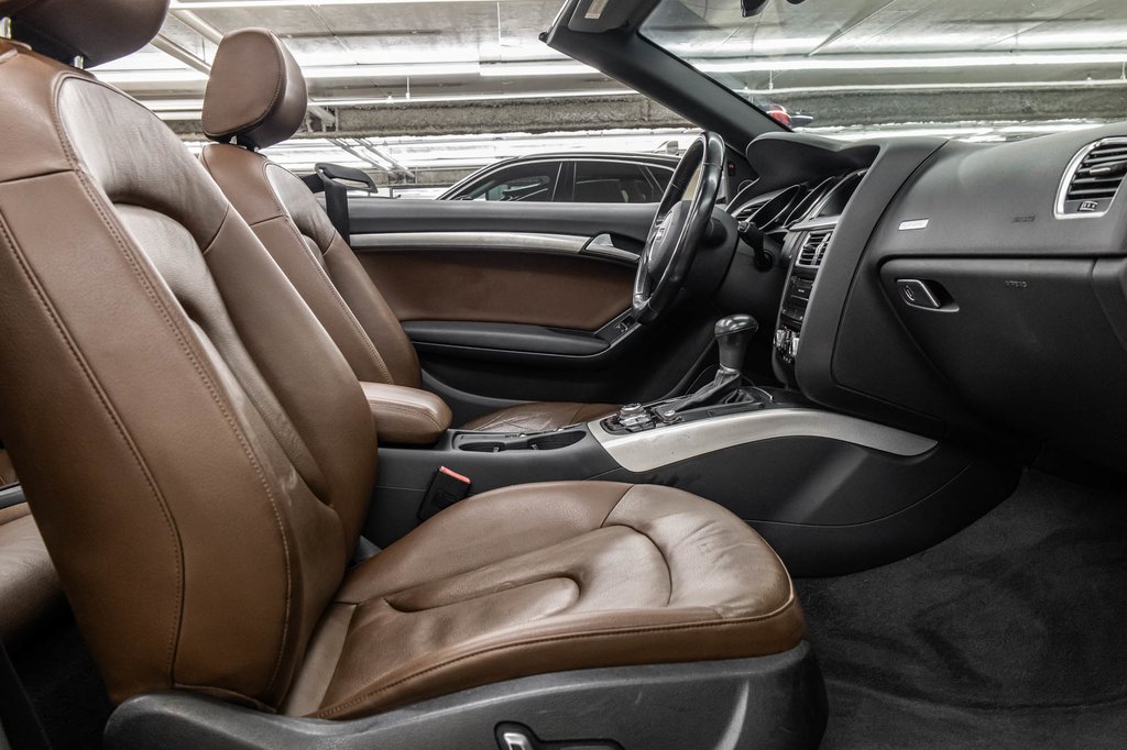 Audi A5 Cabriolet Technik SEULEMENT 128 019KM!! CLEAN CARFAX 2015 à Laval, Québec - 31 - w1024h768px