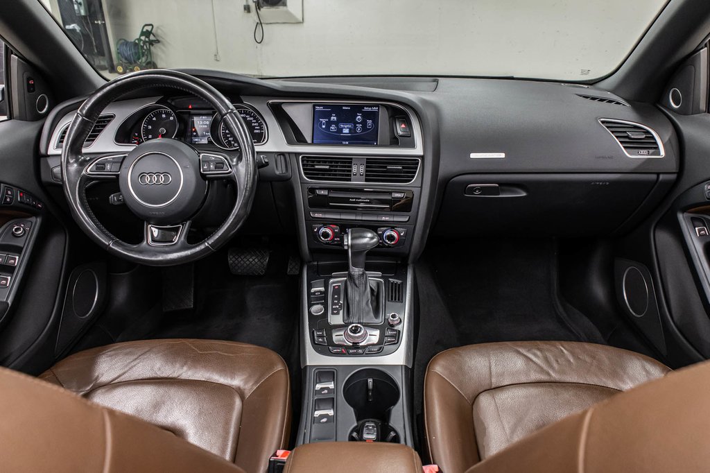 Audi A5 Cabriolet Technik SEULEMENT 128 019KM!! CLEAN CARFAX 2015 à Laval, Québec - 28 - w1024h768px