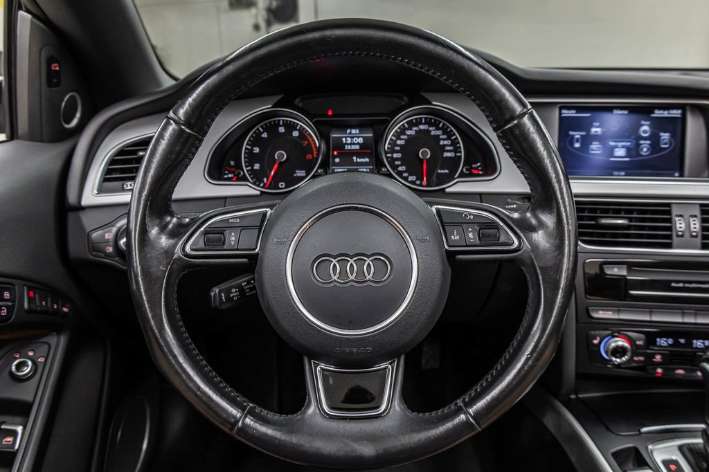 Audi A5 Cabriolet Technik SEULEMENT 128 019KM!! CLEAN CARFAX 2015 à Laval, Québec - 16 - w1024h768px
