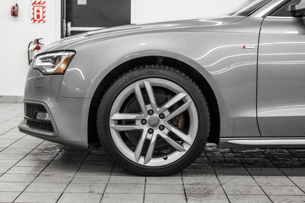 Audi A5 Cabriolet Technik SEULEMENT 128 019KM!! CLEAN CARFAX 2015 à Laval, Québec - 8 - w1024h768px