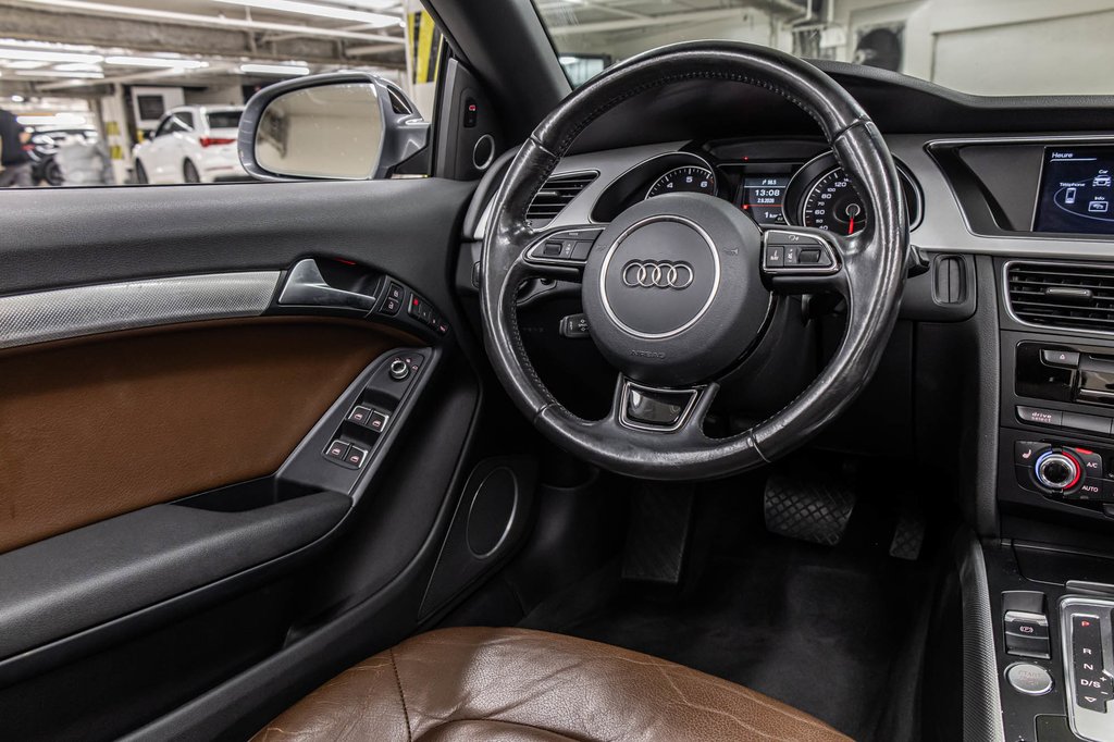 Audi A5 Cabriolet Technik SEULEMENT 128 019KM!! CLEAN CARFAX 2015 à Laval, Québec - 29 - w1024h768px