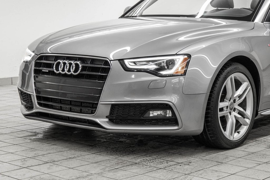 Audi A5 Cabriolet Technik SEULEMENT 128 019KM!! CLEAN CARFAX 2015 à Laval, Québec - 7 - w1024h768px