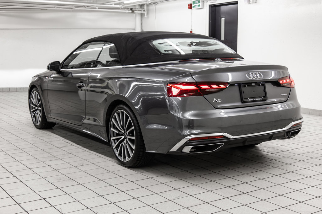 2022 Audi A5 Cabriolet PROGRESSIV S-LINE 19 PCS in Laval, Quebec - 9 - w1024h768px