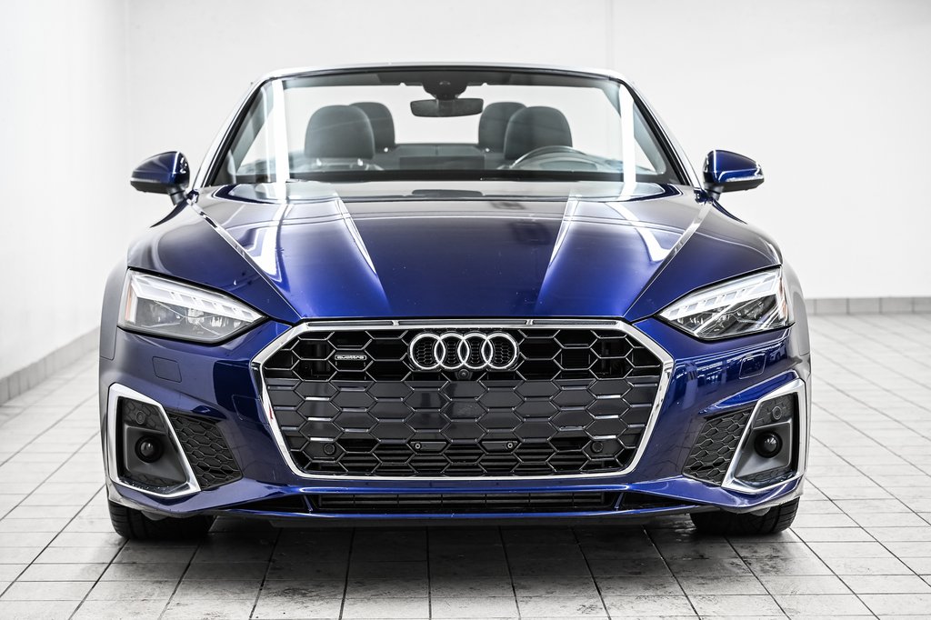 2022 Audi A5 Cabriolet TECHNIK SIEGES CONFORT HUD in Laval, Quebec - 2 - w1024h768px