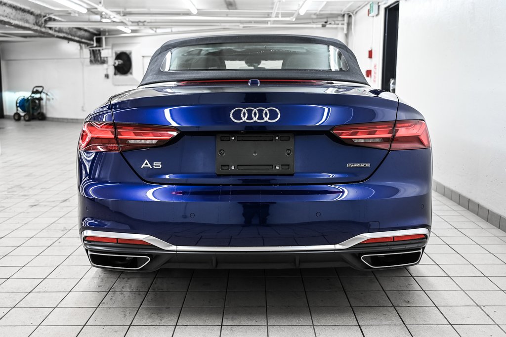 2022 Audi A5 Cabriolet TECHNIK SIEGES CONFORT HUD in Laval, Quebec - 6 - w1024h768px