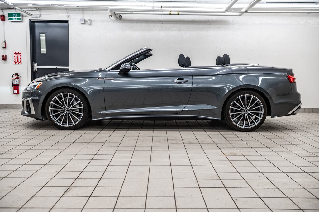 2022 Audi A5 Cabriolet PROGRESSIV QUATTRO 19 PCS in Laval, Quebec - 3 - w1024h768px