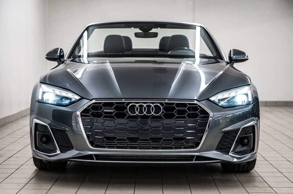 2022 Audi A5 Cabriolet PROGRESSIV QUATTRO 19 PCS in Laval, Quebec - 2 - w1024h768px