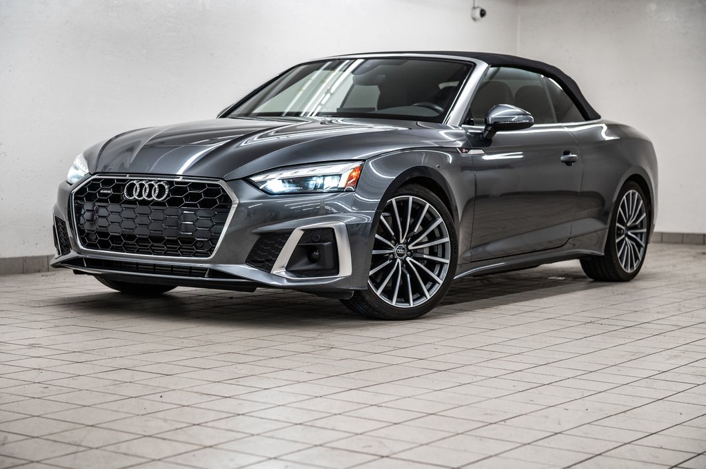 2022 Audi A5 Cabriolet PROGRESSIV QUATTRO 19 PCS in Laval, Quebec - 32 - w1024h768px