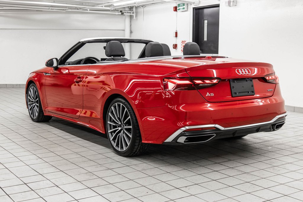 2023 Audi A5 Cabriolet TECHNIK QUATTRO in Laval, Quebec - 4 - w1024h768px