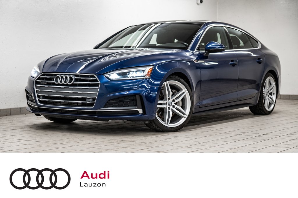 Audi A5 Sportback PROGRESSIV S-LINE 19 PCS 2018 à Laval, Québec - 1 - w1024h768px