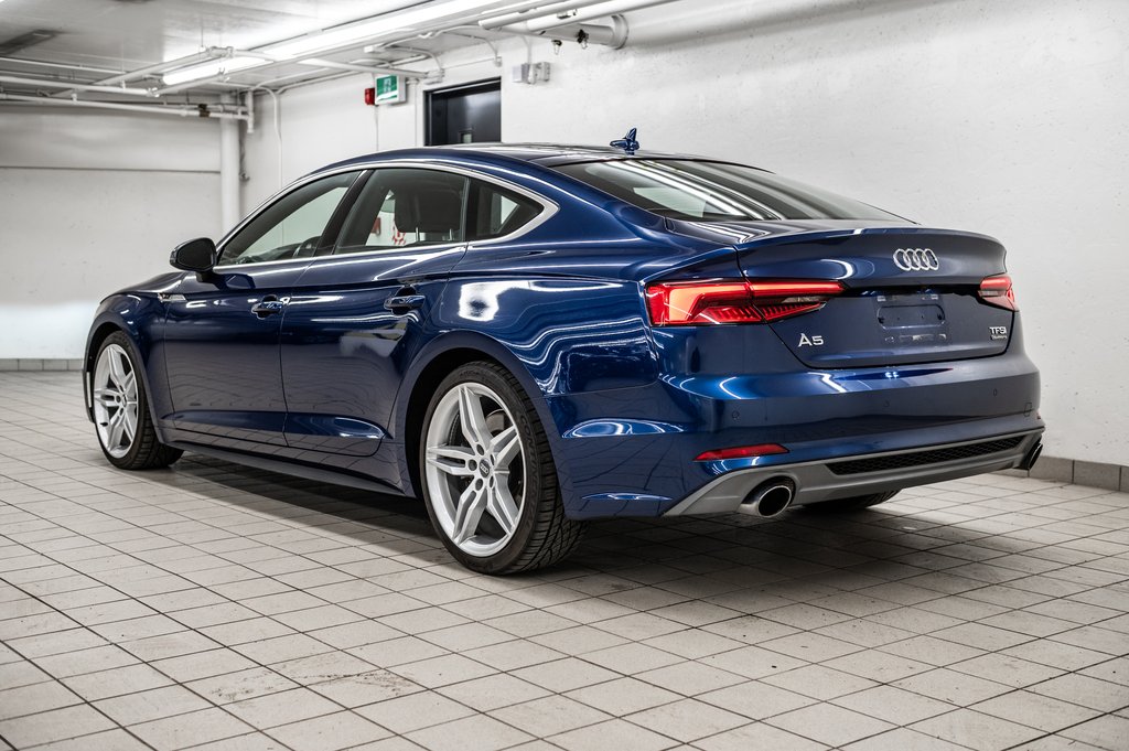 Audi A5 Sportback PROGRESSIV S-LINE 19 PCS 2018 à Laval, Québec - 4 - w1024h768px