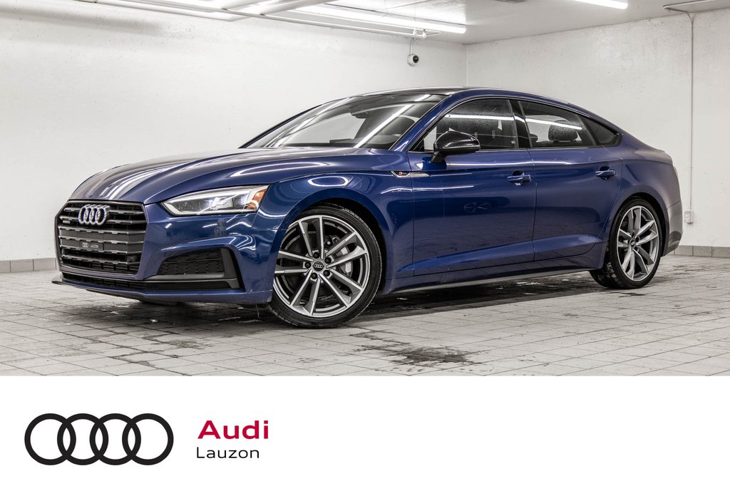 2019 Audi A5 Sportback PROGRESSIV S-LINE BLACK PKG in Laval, Quebec - 1 - w1024h768px