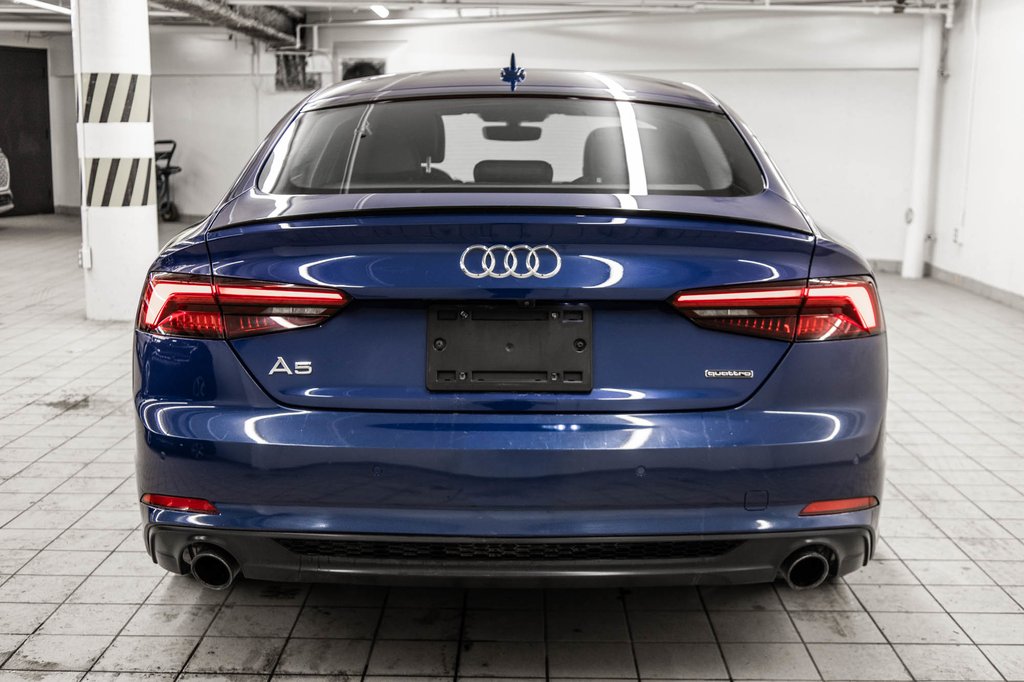 2019 Audi A5 Sportback PROGRESSIV S-LINE BLACK PKG in Laval, Quebec - 5 - w1024h768px