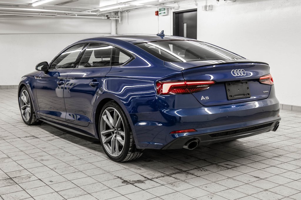2019 Audi A5 Sportback PROGRESSIV S-LINE BLACK PKG in Laval, Quebec - 4 - w1024h768px
