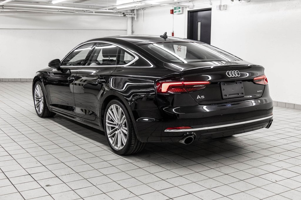 Audi A5 Sportback KOMFORT ENSEMBLE COMMODITÉ 2019 à Laval, Québec - 4 - w1024h768px