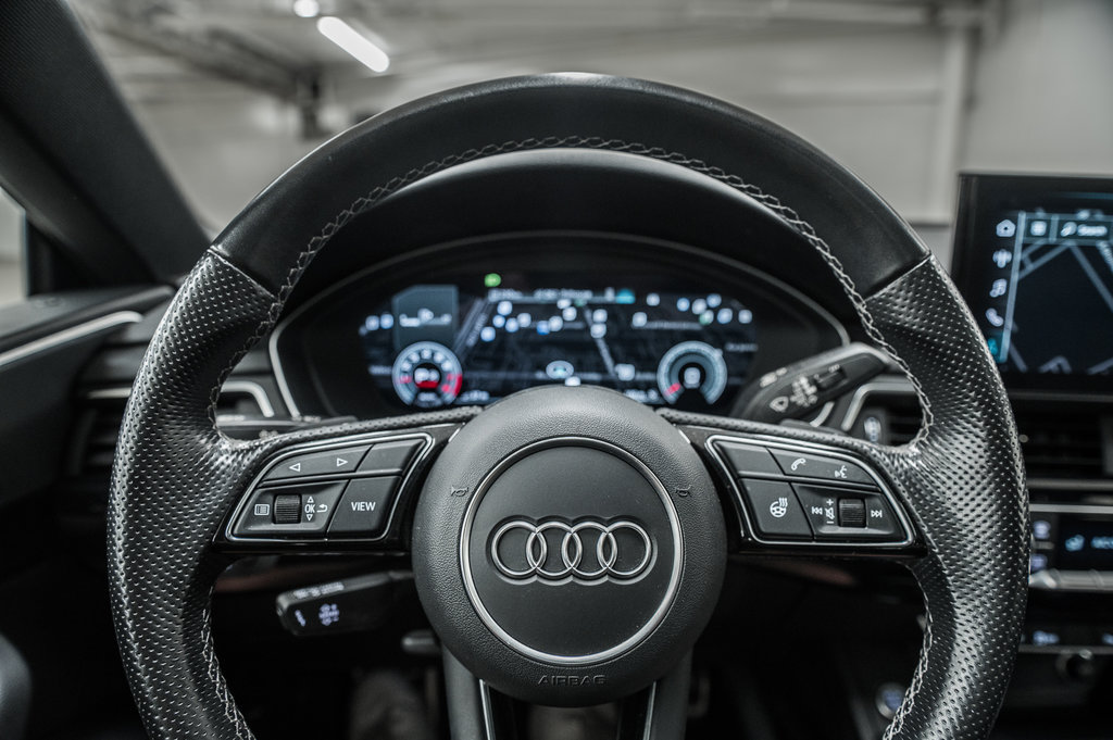 Audi A5 Sportback PROGRESSIV S-LINE BLACK OPTIC 19 PCS 2021 à Laval, Québec - 18 - w1024h768px