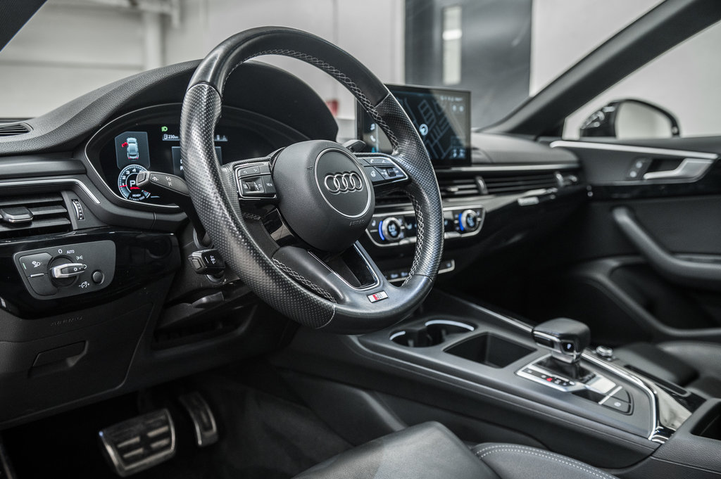 Audi A5 Sportback PROGRESSIV S-LINE BLACK OPTIC 19 PCS 2021 à Laval, Québec - 17 - w1024h768px