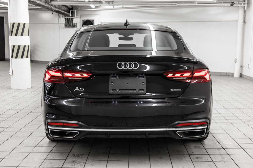 Audi A5 Sportback KOMFORT QUATTRO ENSEMBLE COMMODITÉS 2022 à Laval, Québec - 5 - w1024h768px