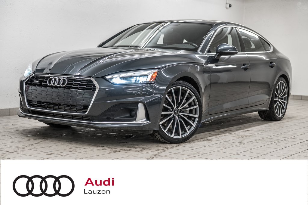 2022 Audi A5 Sportback KOMFORT ENSEMBLE COMMODITÉ 19 PCS in Laval, Quebec - 1 - w1024h768px