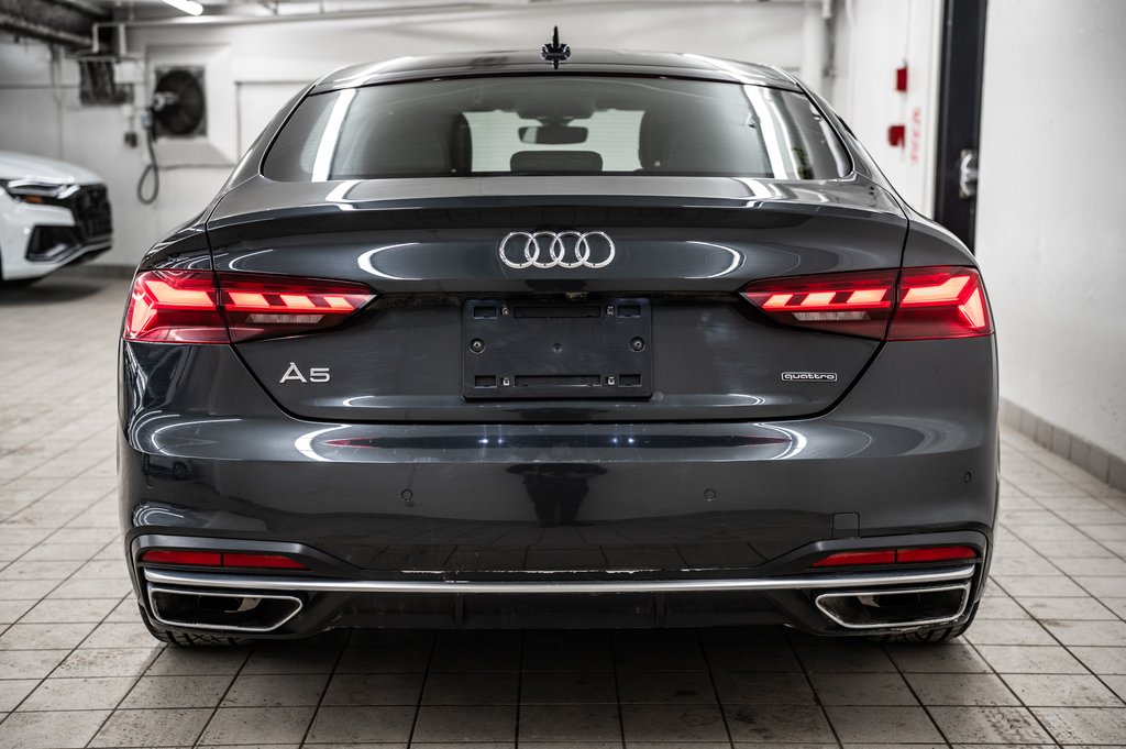 2022 Audi A5 Sportback KOMFORT ENSEMBLE COMMODITÉ 19 PCS in Laval, Quebec - 5 - w1024h768px