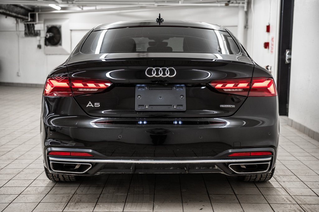 Audi A5 Sportback KOMFORT QUATTRO 19 PCS 2023 à Laval, Québec - 5 - w1024h768px
