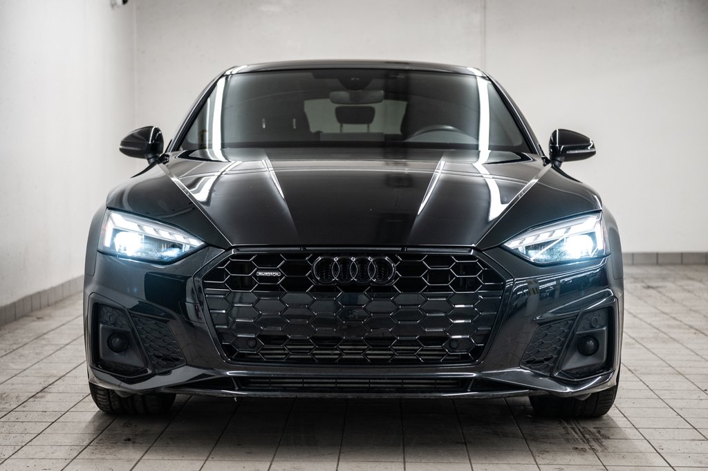 Audi A5 Sportback PROGRESSIV S-LINE BLACK PKG 20 PCS 2023 à Laval, Québec - 2 - w1024h768px