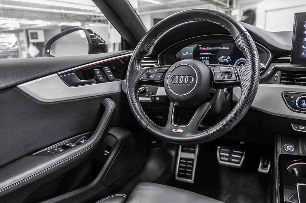 Audi A5 Sportback PROGRESSIV S-LINE BLACK PKG 20 PCS 2023 à Laval, Québec - 37 - w1024h768px