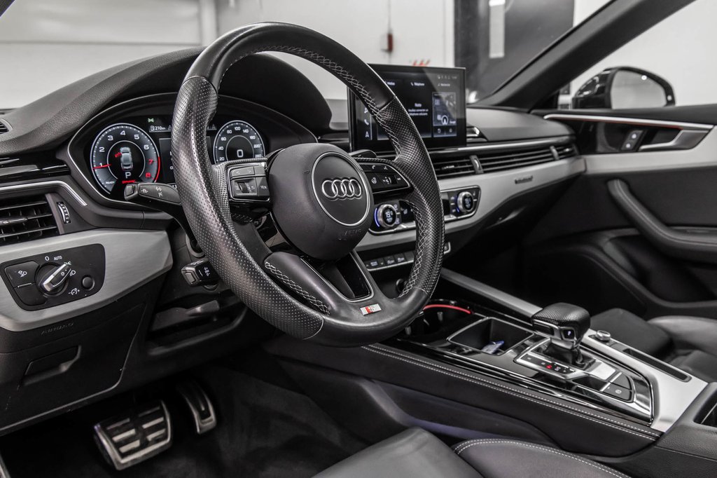 Audi A5 Sportback PROGRESSIV S-LINE BLACK PKG 20 PCS 2023 à Laval, Québec - 16 - w1024h768px