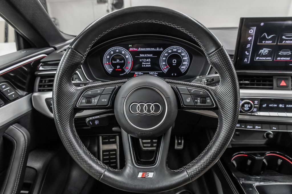 Audi A5 Sportback PROGRESSIV S-LINE BLACK PKG 20 PCS 2023 à Laval, Québec - 17 - w1024h768px