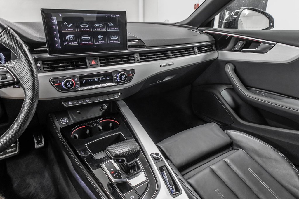 Audi A5 Sportback PROGRESSIV S-LINE BLACK PKG 20 PCS 2023 à Laval, Québec - 25 - w1024h768px