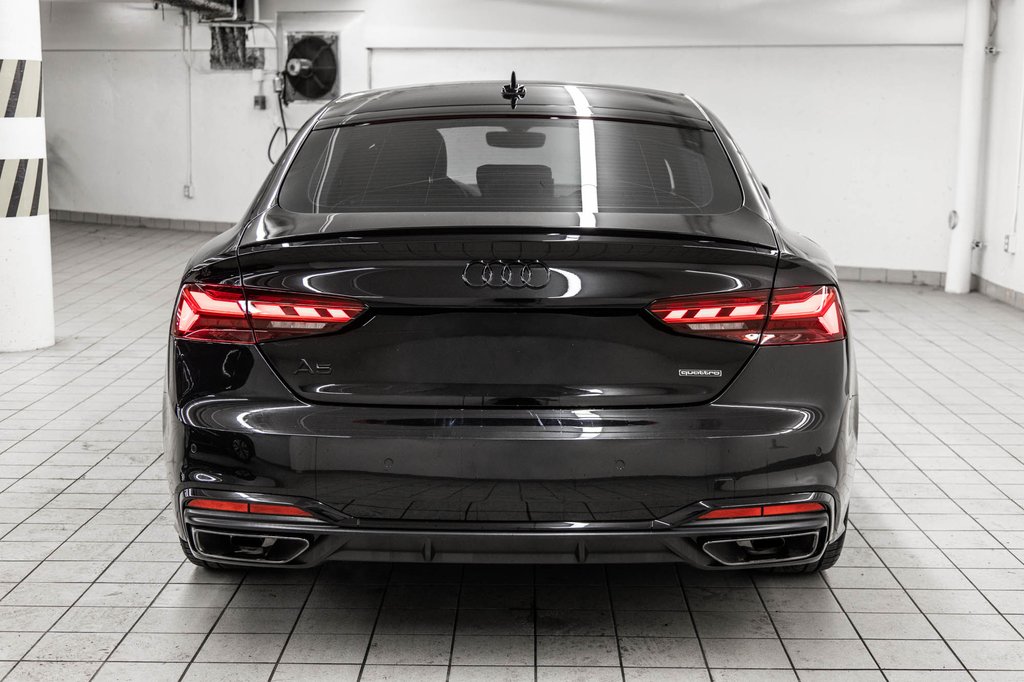 Audi A5 Sportback PROGRESSIV S-LINE BLACK OPTIC 2023 à Laval, Québec - 5 - w1024h768px