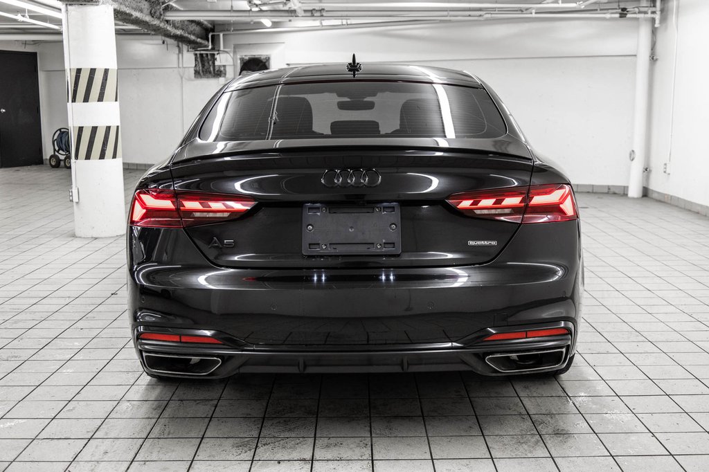 2023 Audi A5 Sportback PROGRESSIV S-LINE BLACK PKG in Laval, Quebec - 5 - w1024h768px